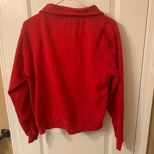 brandy melville half zip up